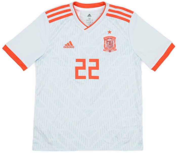 2018-19 Spain Away Shirt Isco #22 - 8/10 - (M.Boys)