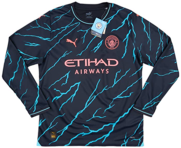 2023-24 Manchester City Third L/S Shirt