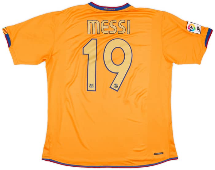 2006-08 Barcelona Away Shirt Messi #19 - 8/10 - (XL)