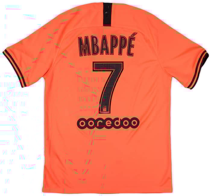 2019-20 Paris Saint-Germain Away Shirt Mbappe #7 - 10/10 - (M)