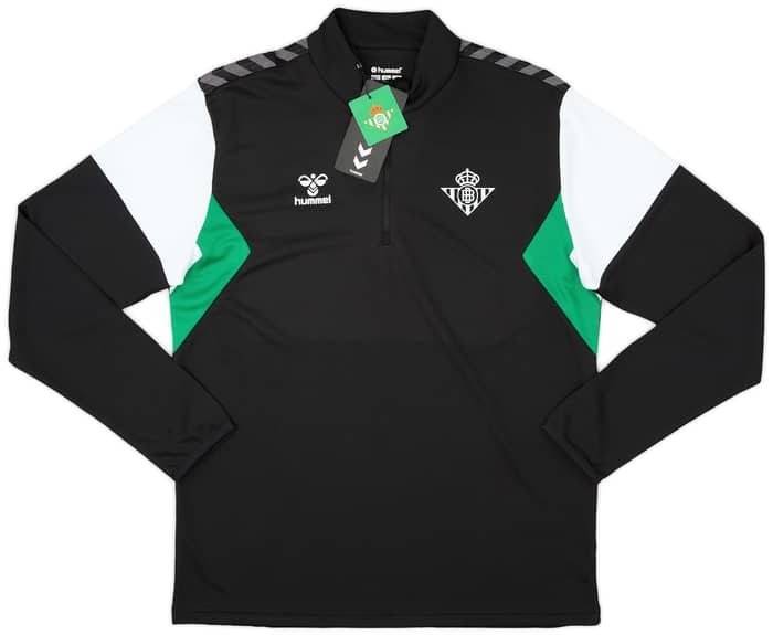 2023-24 Real Betis Hummel 1/4 Zip Training Top