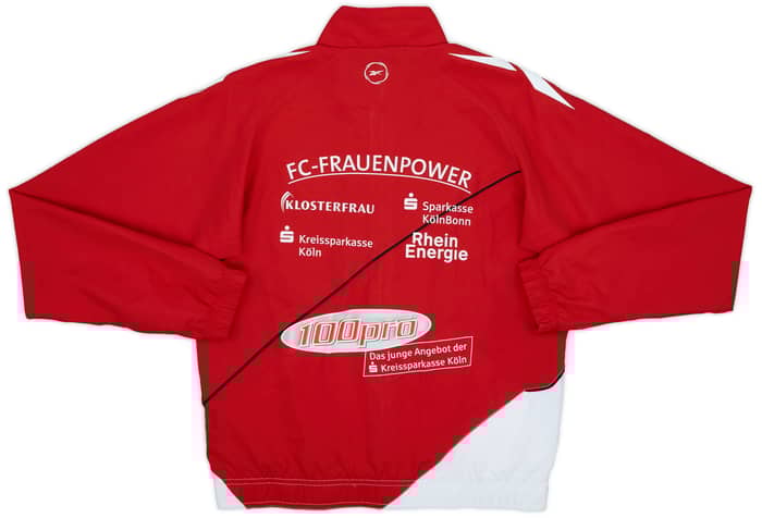 2010-11 Koln Reebok Player Issue Track Jacket - 9/10 - (S)