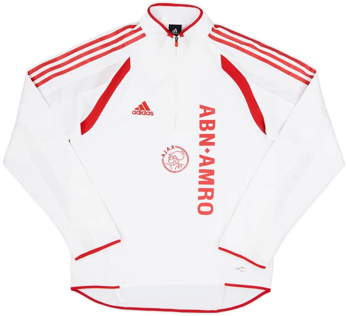 2005-06 Ajax adidas 1/4 Zip Training Top - 8/10 - (S)