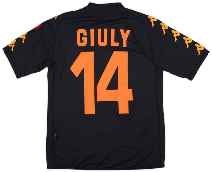 2008-09 Roma Third Shirt Giuly #14 - 7/10 - (S)