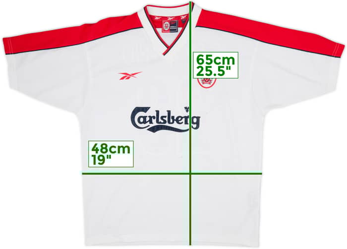 1998-99 Liverpool Away Shirt Gerrard #28 - 5/10 - (L)
