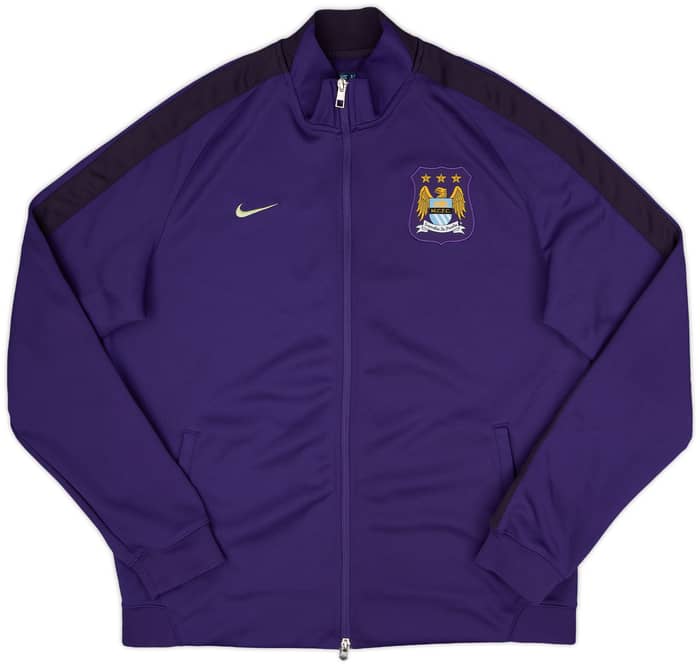 2014-15 Manchester City Nike Track Jacket - 10/10 - (XL)