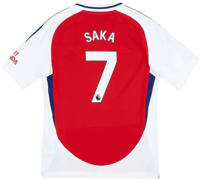 2024-25 Arsenal Home Shirt Saka #7 (KIDS)