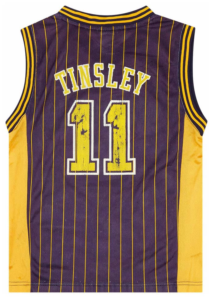 2002-05 Indiana Pacers Tinsley #11 Reebok Jersey (Away) Y
