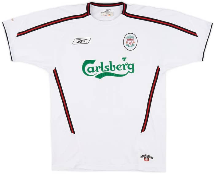 2003-04 Liverpool Away Shirt Gerrard #17 - 7/10 - (S)