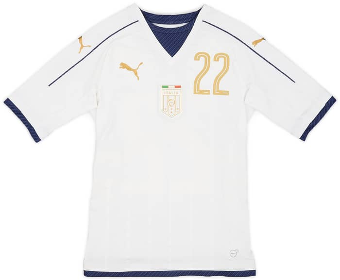 2016-17 Italy Tribute Player Issue Away Shirt Gabbiadini #22 - 8/10 - (M)