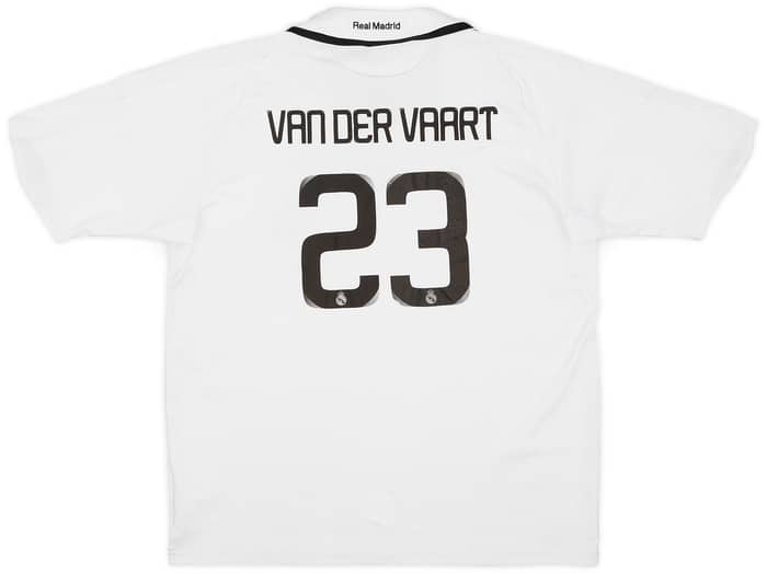 2008-09 Real Madrid Home Shirt Van Der Vaart #23 - 7/10 - (L.Boys)