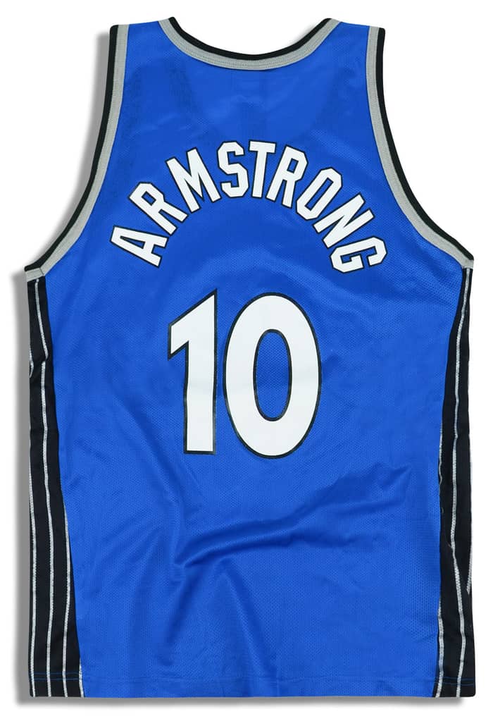 1998-03 Orlando Magic Armstrong #10 Champion Jersey (Away) M