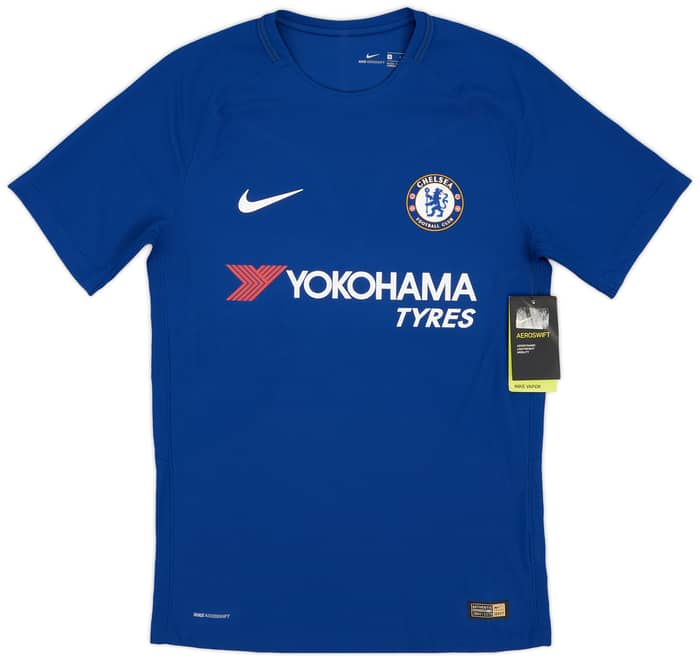 2017-18 Chelsea Authentic Home Shirt Morata #9 (S)