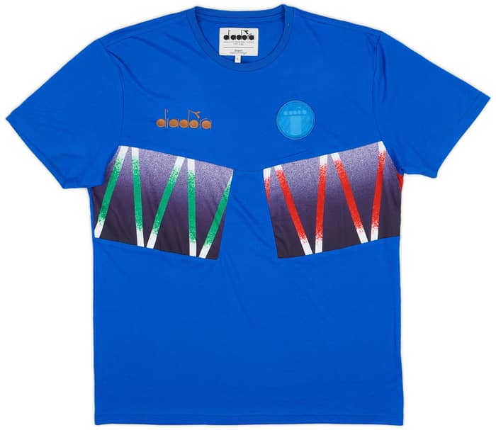 2010s '1994' Italy Diadora Retro Style Cotton Shirt - 8/10 - (L)