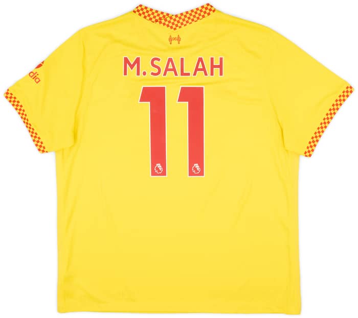 2021-22 Liverpool Third Shirt M.Salah #11 - 8/10 - (XXL)