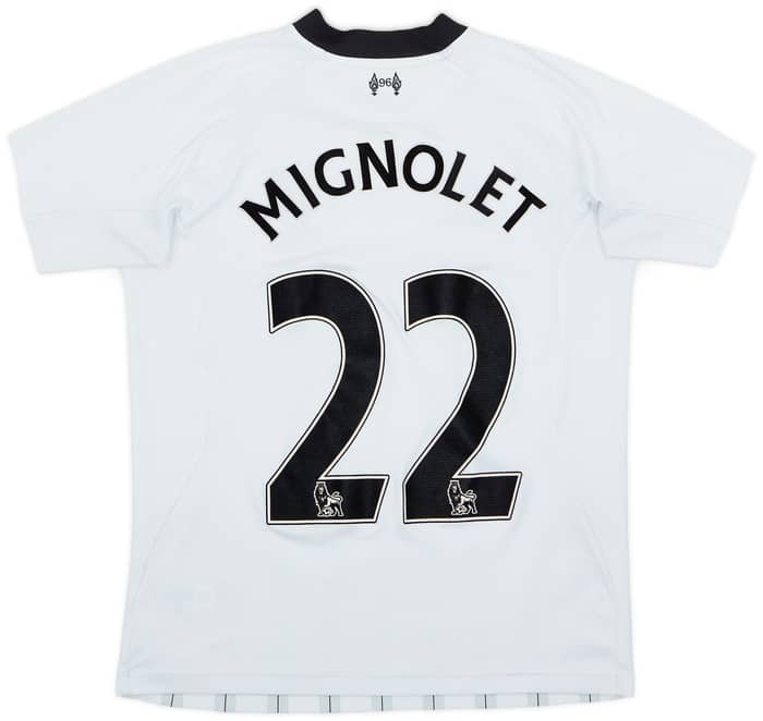 2013-14 Liverpool GK S/S Shirt Mignolet #22 - 6/10 - (S)