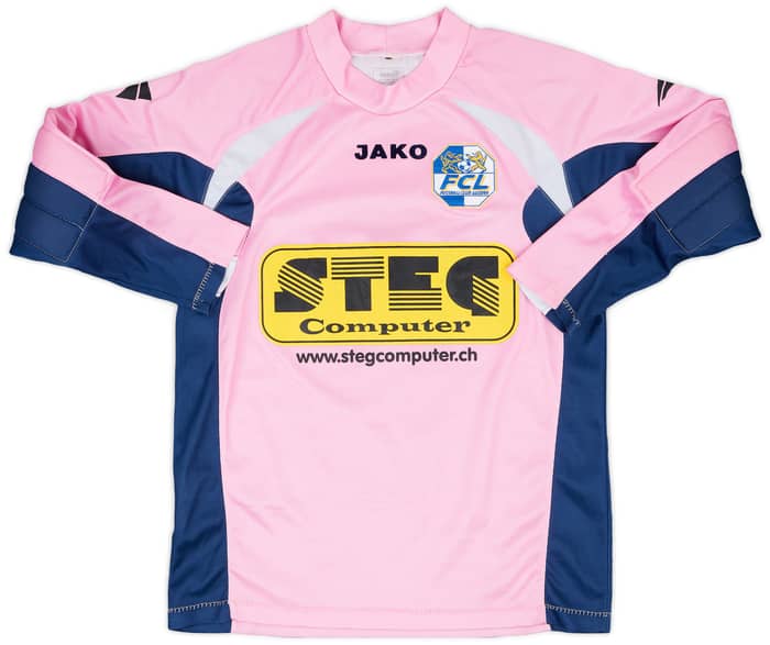 2005-06 FC Luzern GK Shirt Zibung #1 - 8/10 - (S)