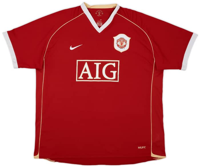 2006-07 Manchester United Home Shirt Rooney #8 - 7/10 - (XXL)