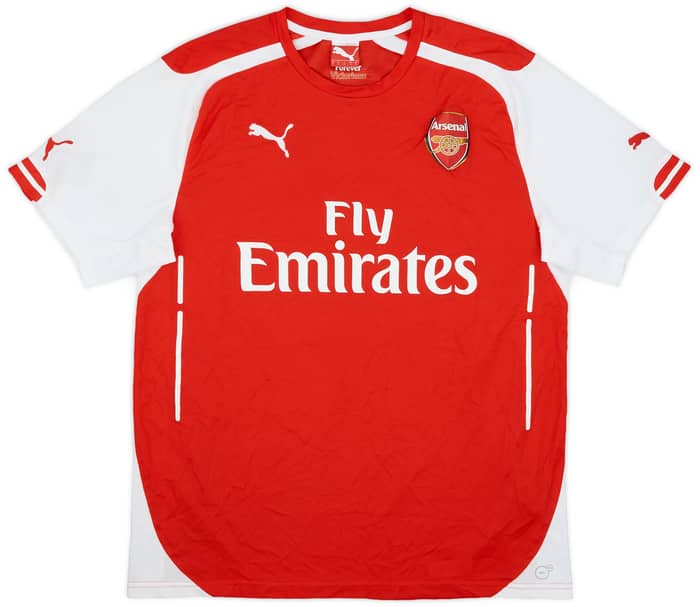 2014-15 Arsenal Home Shirt Ramsey #16 - 9/10 - (L)