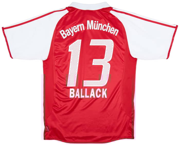 2003-04 Bayern Munich Home Shirt Ballack #13 - 9/10 - (S)