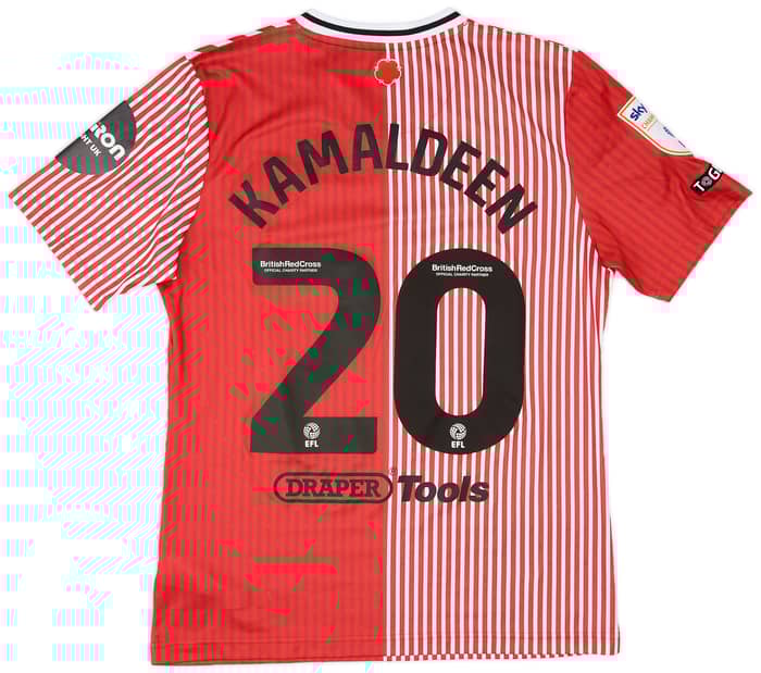 2023-24 Southampton Match Issue Home Shirt Kamaldeen #20