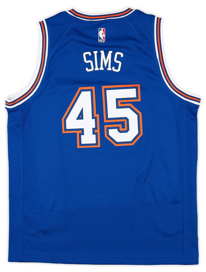 2021-22 New York Knicks Sims #45 Nike Swingman Jersey (Alternate) Y - W/Tags