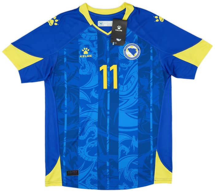 2023-24 Bosnia & Herzegovina Home Shirt Dzeko #11