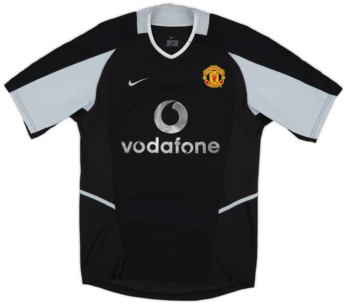 2002-04 Manchester United GK S/S Shirt Barthez #1 - 7/10 - (S)