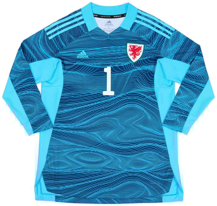 2021-22 Wales Women's Player Issue GK Shirt # - 9/10