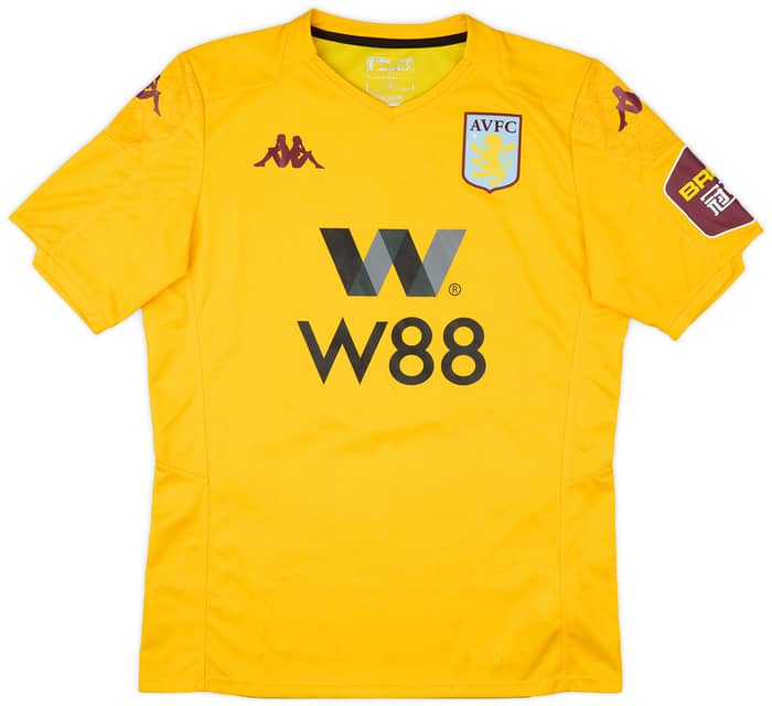 2019-20 Aston Villa S/S GK Shirt Heaton #1 - 8/10 - (M)