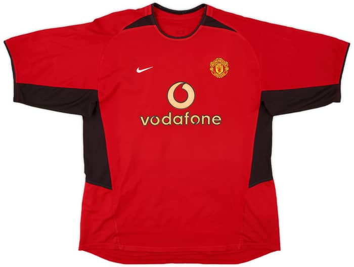 2002-04 Manchester United Home Shirt v.Nistelrooy #10 - 7/10 - (XXL)