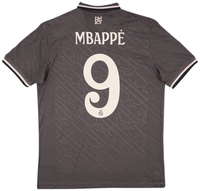 2024-25 Real Madrid Authentic Third Shirt Mbappe #9
