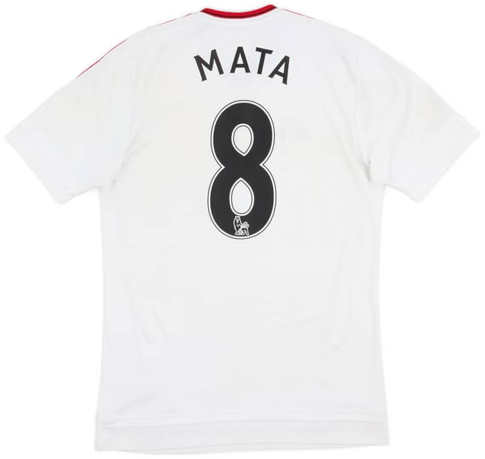 2015-16 Manchester United Away Shirt Mata #8 - 7/10 - (S)