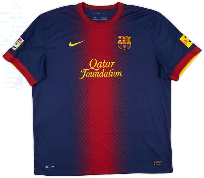 2012-13 Barcelona Home Shirt Messi #10 - 9/10 - (XXL)