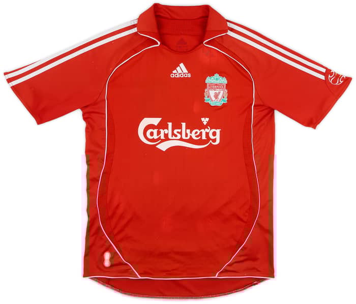 2006-08 Liverpool Home Shirt Alonso #14 - 5/10 - (S)