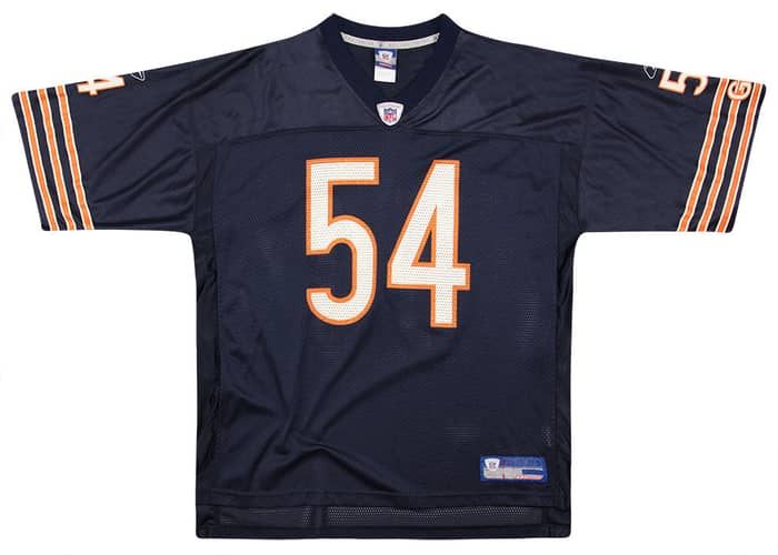 2002-04 Chicago Bears Urlacher #54 Reebok On Field Jersey (Home) XL