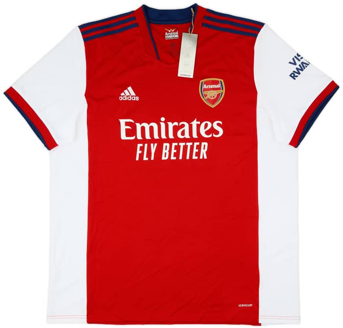 2021-22 Arsenal Home Shirt Odegaard #8 (XXL)