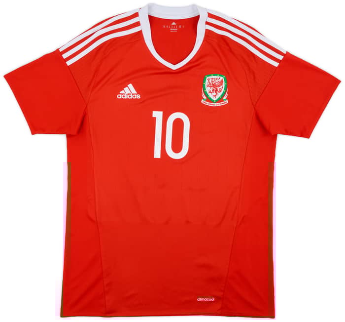 2016-17 Wales Home Shirt Ramsey #10 - 8/10 - (M)