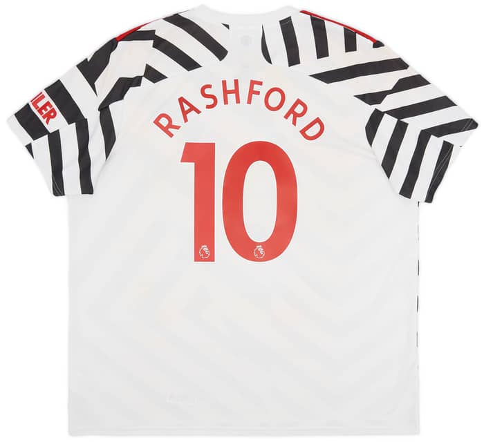 2020-21 Manchester United Third Shirt Rashford #10 - 5/10 - (XXL)