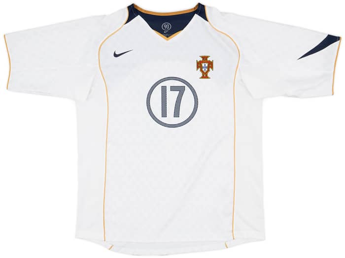 2004-06 Portugal Away Shirt C. Ronaldo #17 - 8/10 - (L)