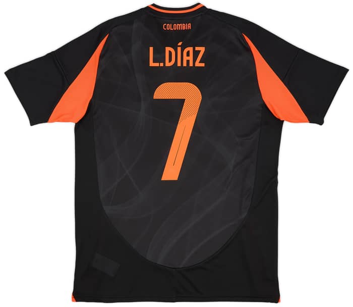 2024-25 Colombia Away Shirt L.Diaz #7