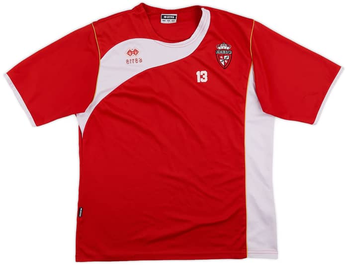 2008-10 Royal Excel Mouscron Player Issue Errea Training Shirt #13 - 4/10 - (L)