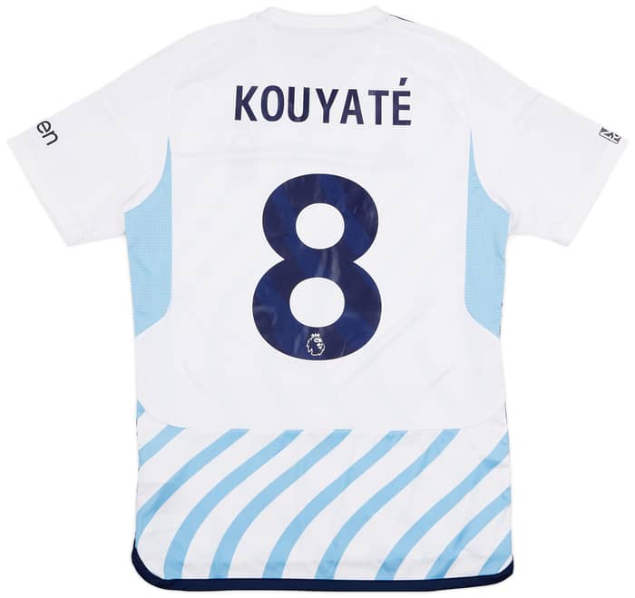 2023-24 Nottingham Forest Match Issue Away Shirt Kouyate #8