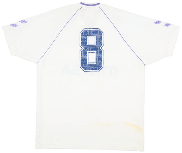 1990-91 Real Madrid Home Shirt #8 - 6/10 - (XL)