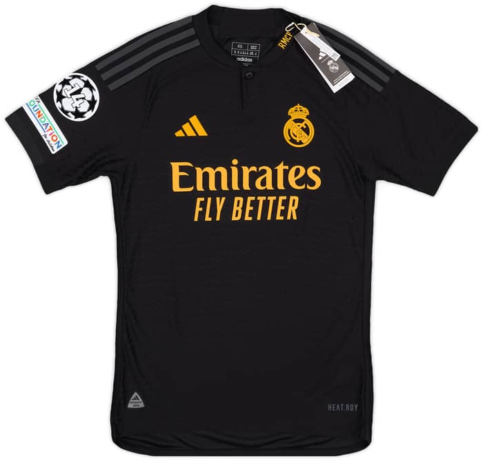 2023-24 Real Madrid Authentic Third CL Shirt Modric #10 (XS)