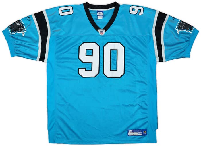 2005-06 Carolina Panthers Peppers #90 Reebok Authentic Alternate Jersey - 9/10 - (4XL)