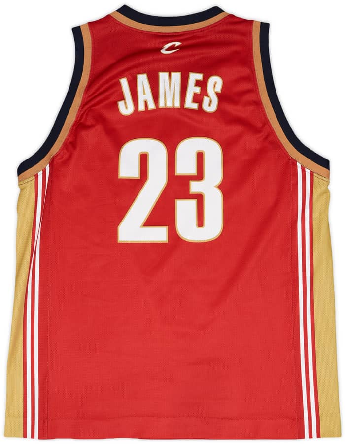 2003-10 Cleveland Cavaliers James #23 Champion Away Jersey - 6/10 - (L)