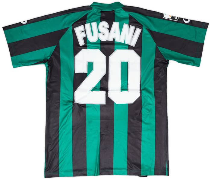 2010-11 Sassuolo Match Issue Home Shirt Fusani #20