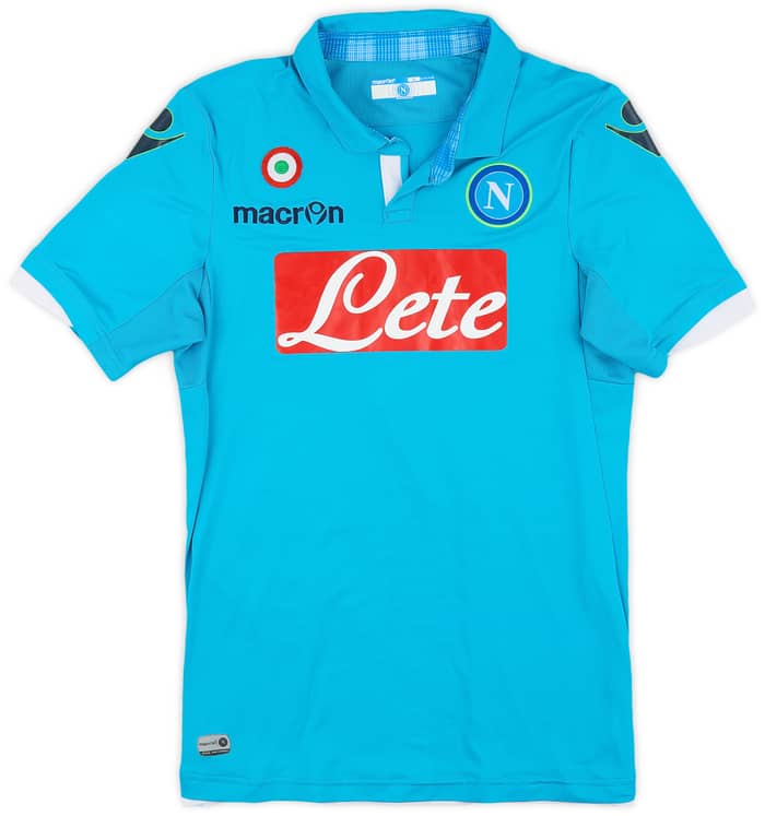2014-15 Napoli Home Shirt Higuain #9 - 8/10 - (M)