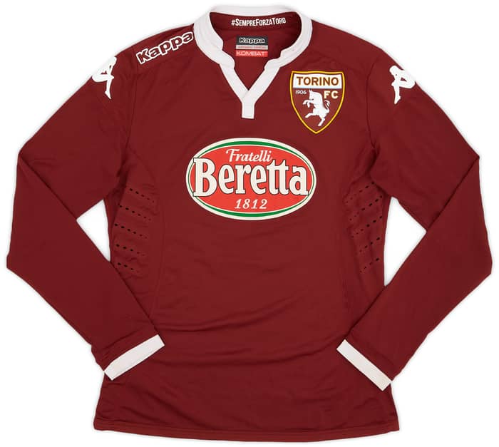 2015-16 Torino Home L/S Shirt #5 - 7/10 - (XL.Boys)